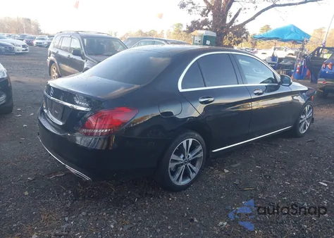 2020 Mercedes-Benz C 300 4Matic z USA, uszkodzony, nr VIN WDDWF8EB5LR545618